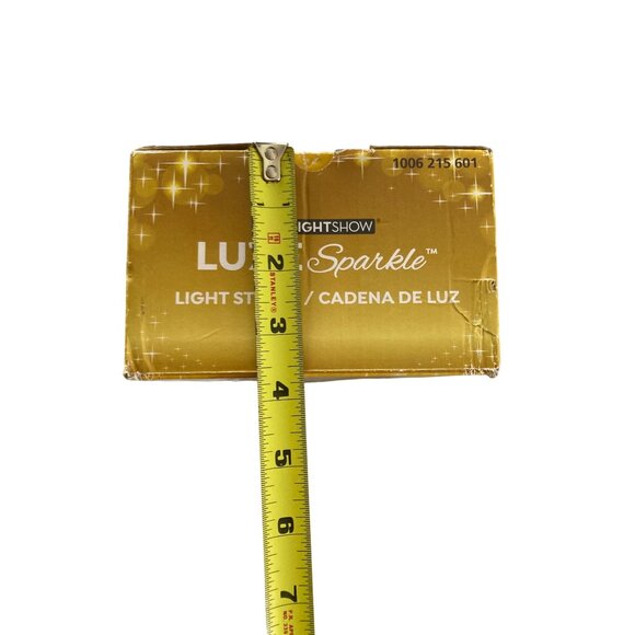 LED Lightshow - Luxe Sparkle Light String Diamond White 24 C9 String Lights Chri - Picture 7 of 7